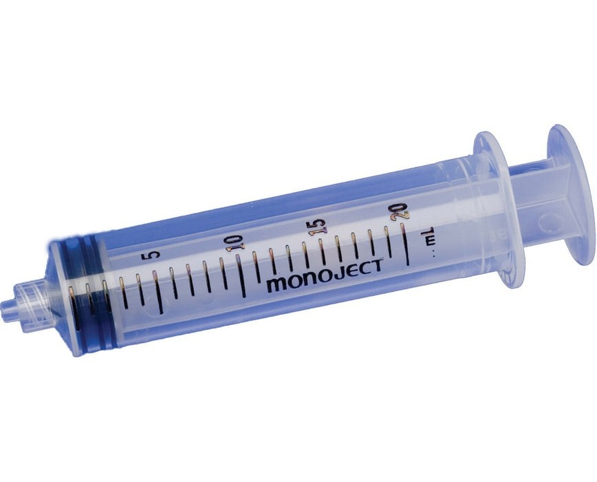 Kendall Healthcare 1182000777 Cardinal Monoject Syringes Luer Lock 4/Bx 20mL