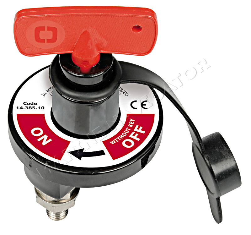 Osculati Heavy Duty MKII Marine Battery Switch 280A Max Continuous Capacity