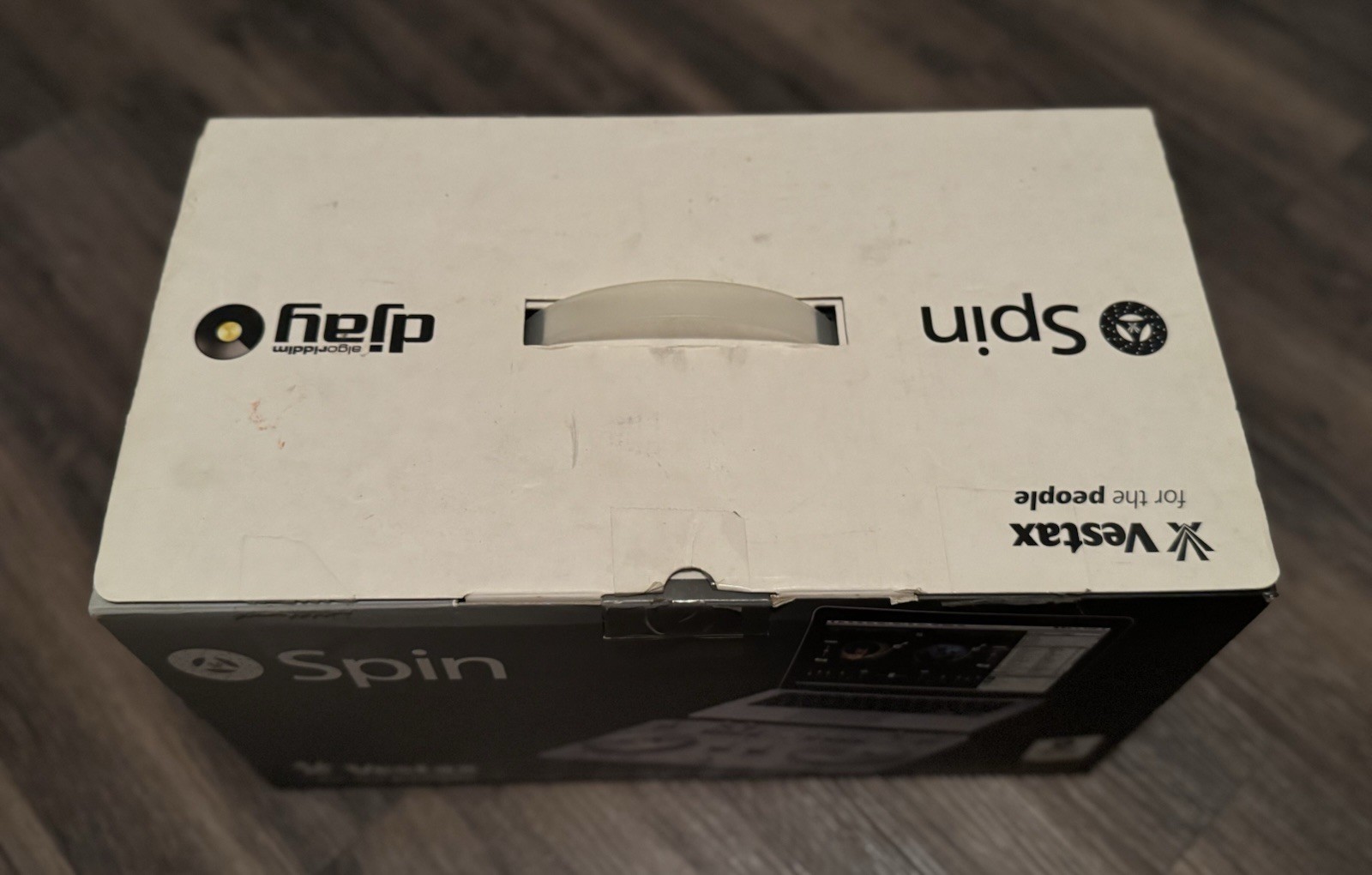 Vestax SPIN DJ Controller USB MIDI Audio Interface Algoriddim djay For Mac