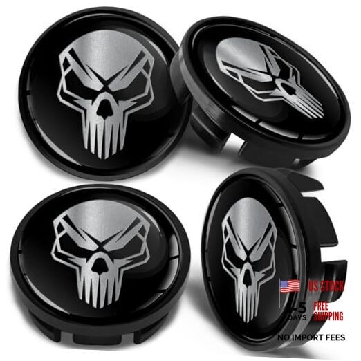 Biomar Labs 4 x 65mm Wheel Centre Alloy Hub Center Caps Compatible with VW 3B7