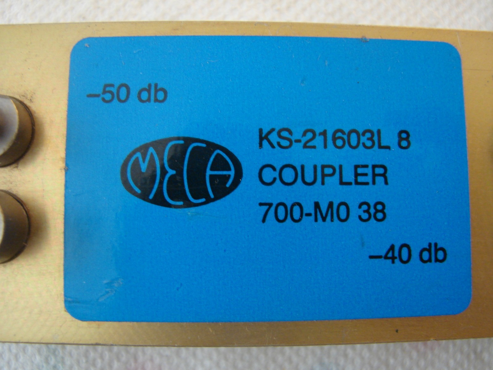 Meca KS-216031 8 Coupler 700-MO38