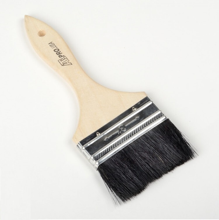 1"- 6" Variety Angle Paint Brushes for Paint Stains Varnishes Glues 1pk 4pk 10pk