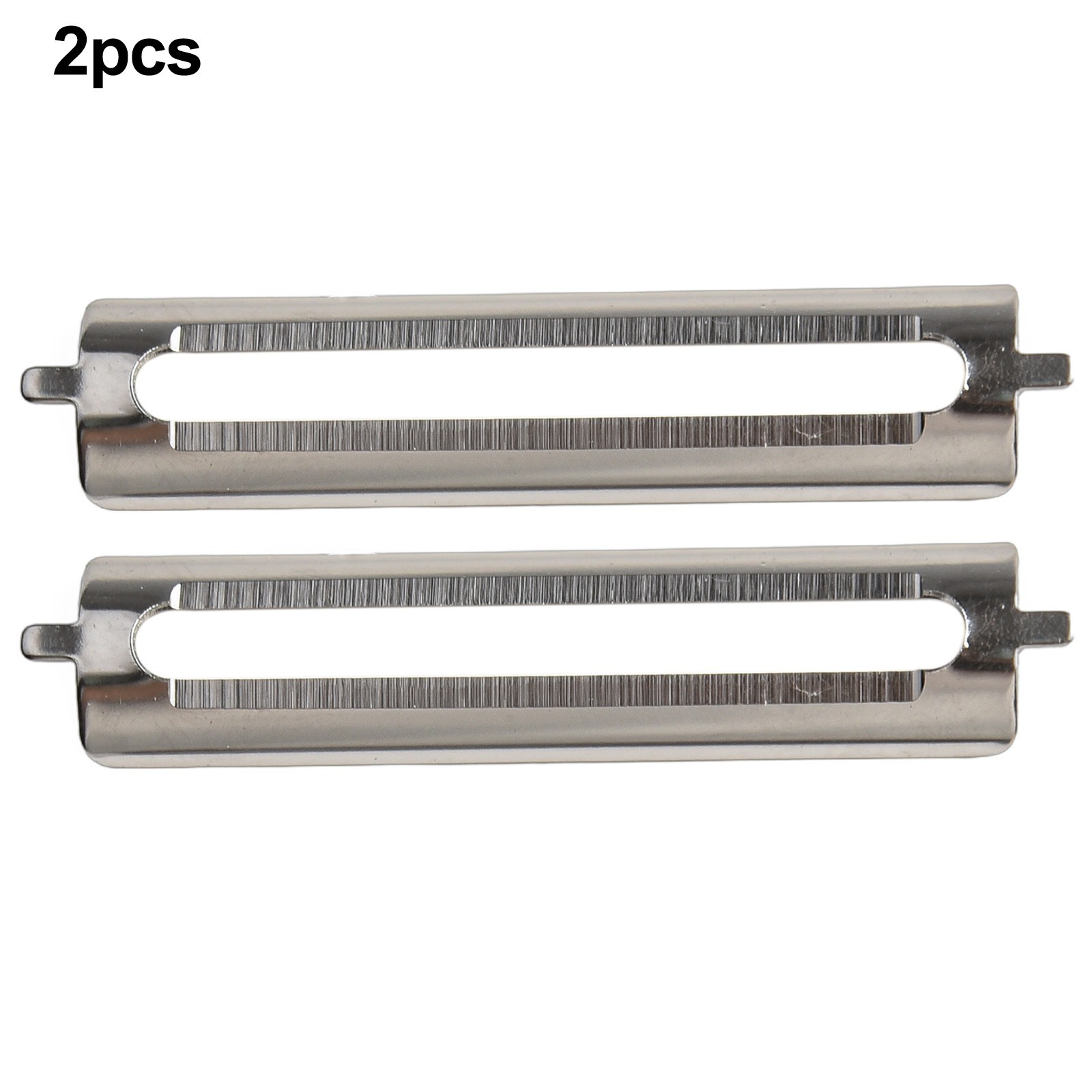 2pcs 55mm Stainless Steel Single-sided Flat Blade Multifunctional Peeling Blade-