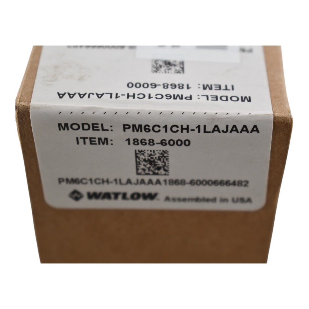 NEW Watlow EZ-Zone PM Controller PM6C1CH-1LAJAAA 1868-6000
