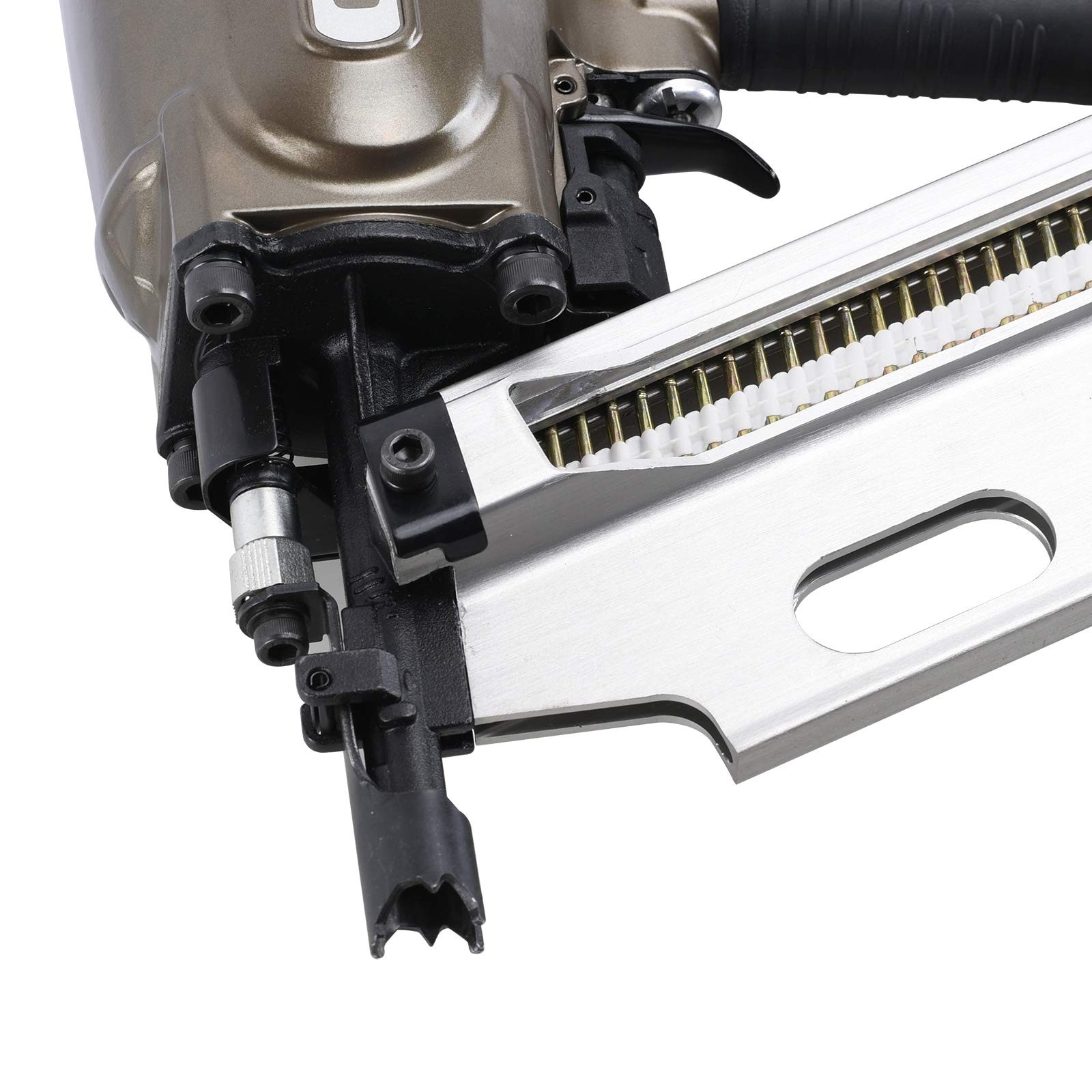 Carpenter Air Tools CFRN9021-B 21° Full Round Head Framing Nailer Silver
