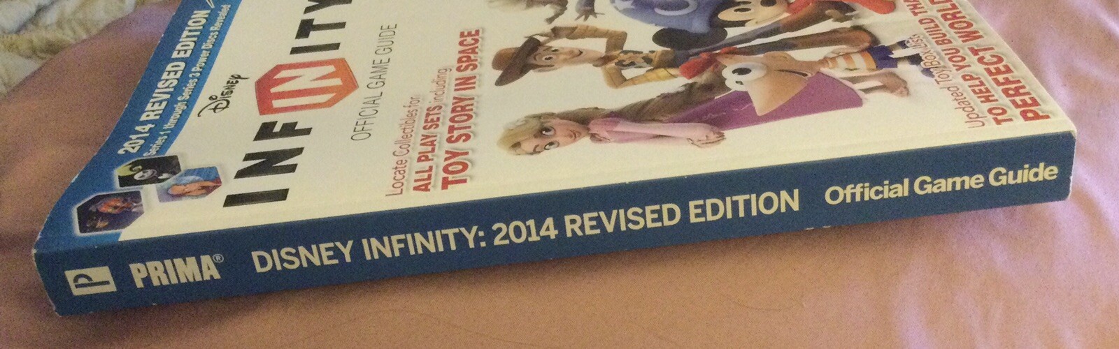 Wii Disney Infinity game with Prima 2014 Official Game Guide