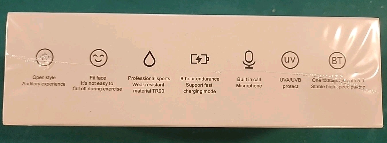 M8 Pro Rectangle Small Bluetooth Smart Glasses