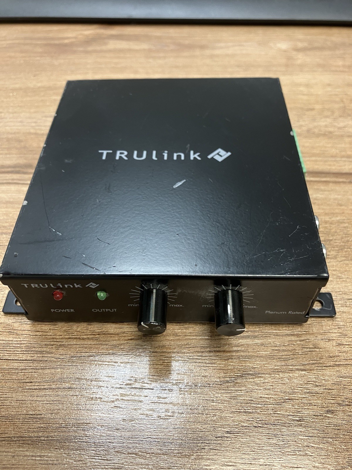 TRUlink Stereo Audio Amplifier Volume Control Plenum Rated