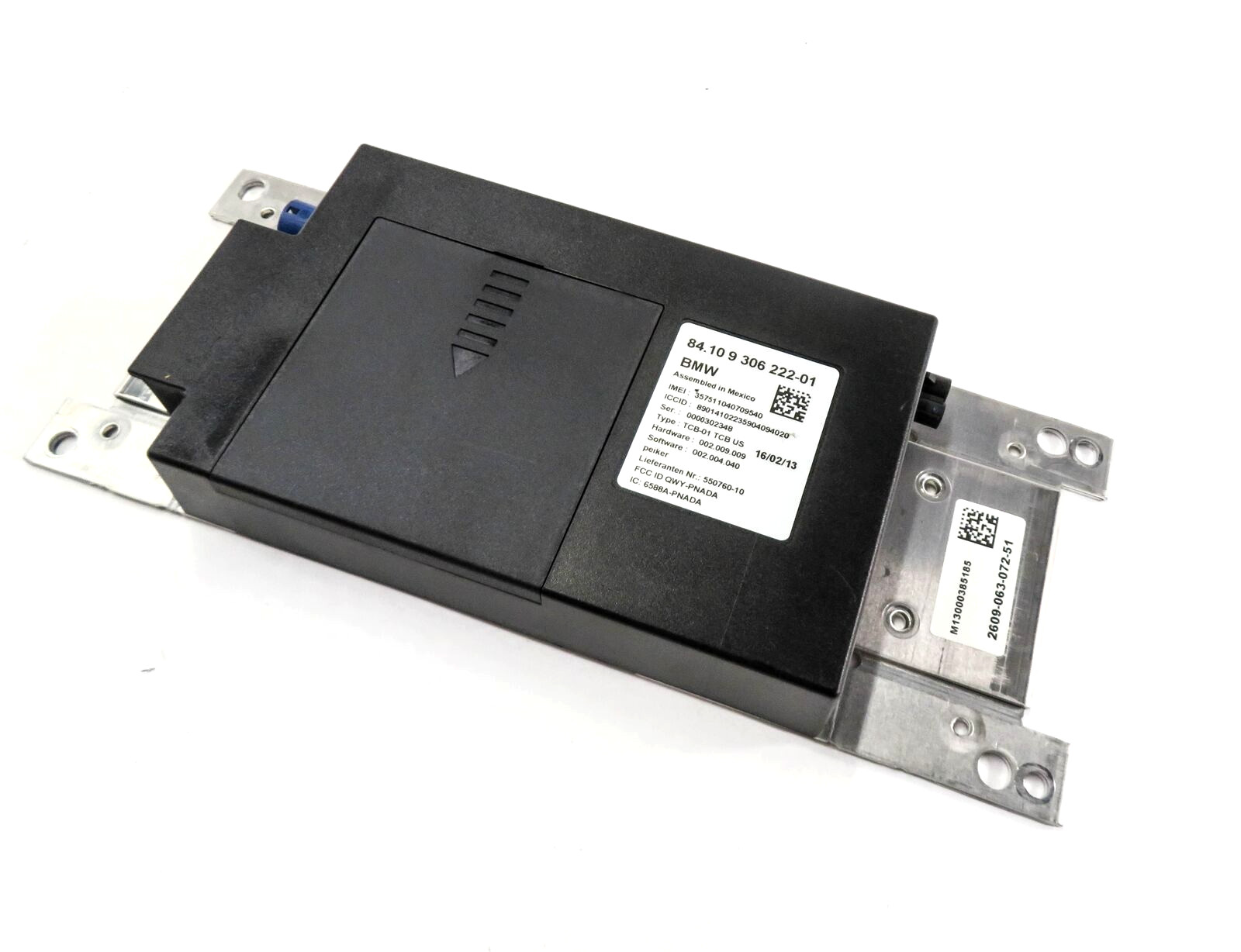 2013 BMW 535i (F10) BLUETOOTH TELEMATICS COMMUNICATION CONTROL MODULE