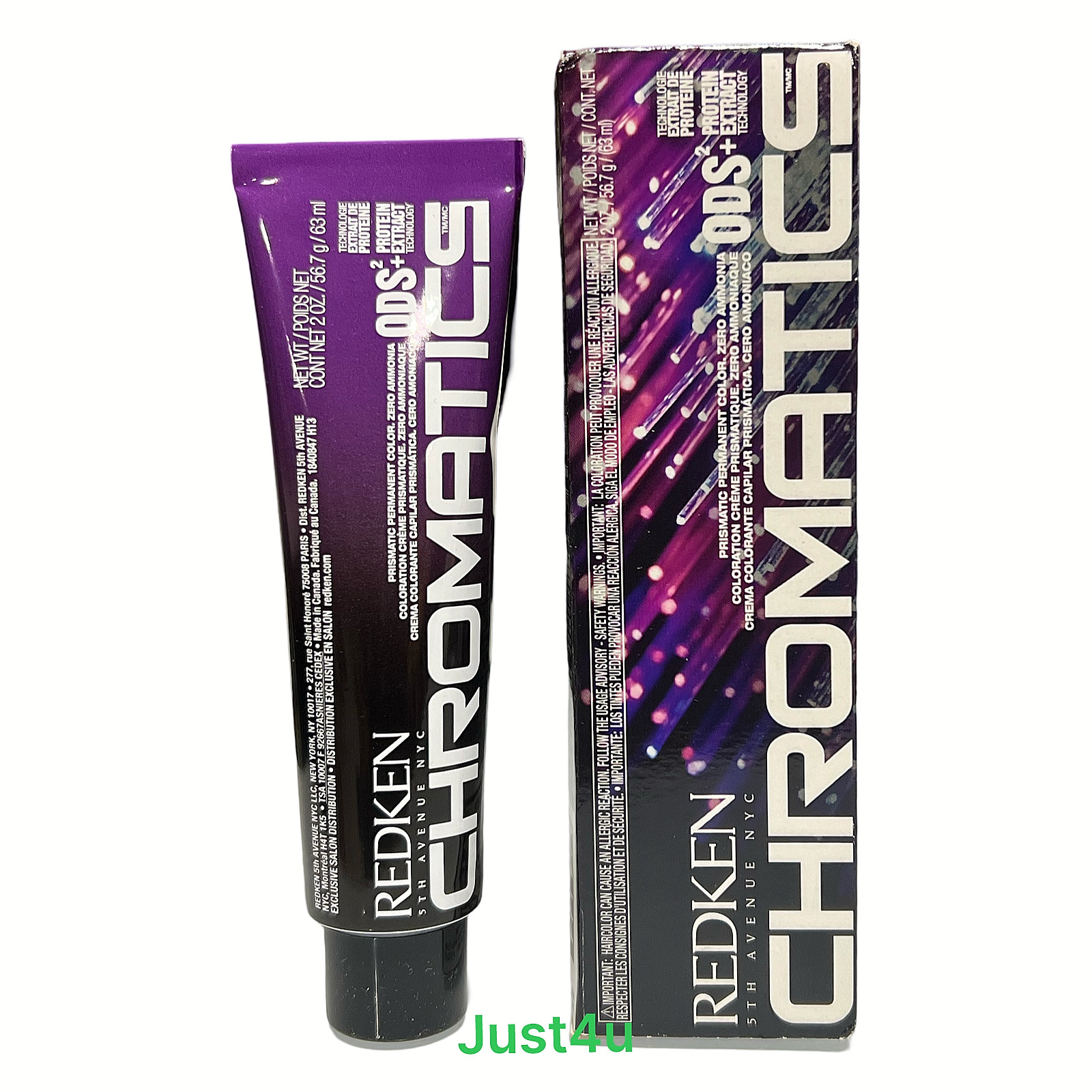 Redken Chromatics Prismatic Permanent Haircolor, 2oz. (You Choose)