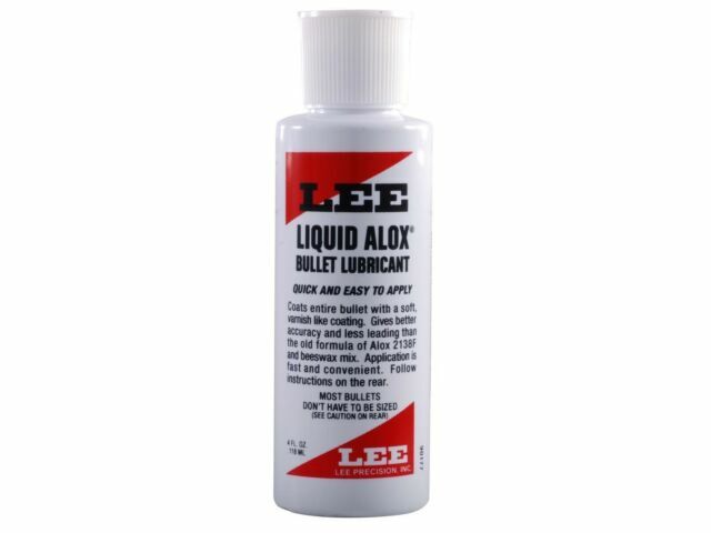 Lee Reloading Alox Bullet Lube 4 oz Liquid Bottle 90177