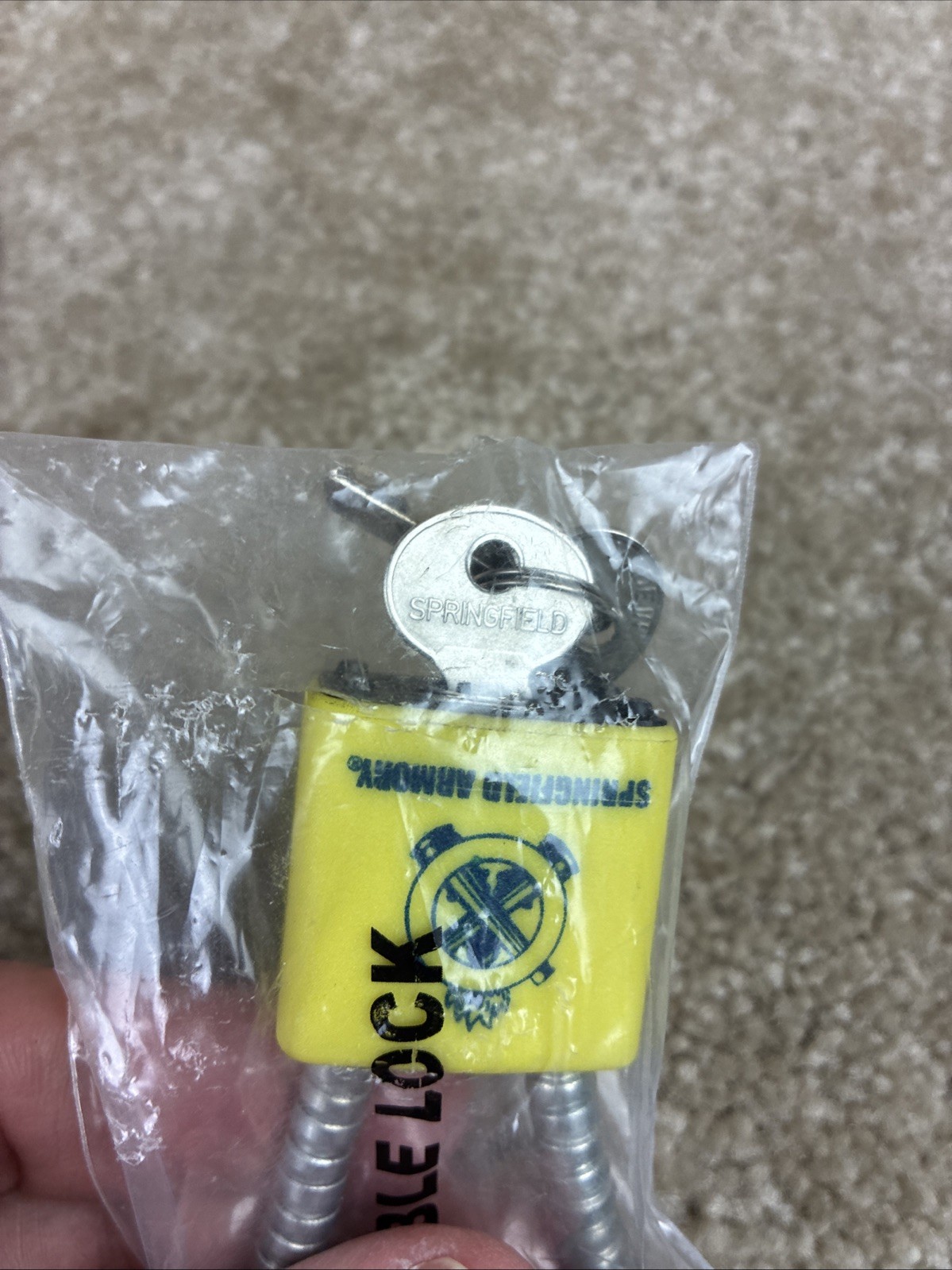 Springfield Armory #10000PTR-4 Cable Lock Unused In Original Packaging