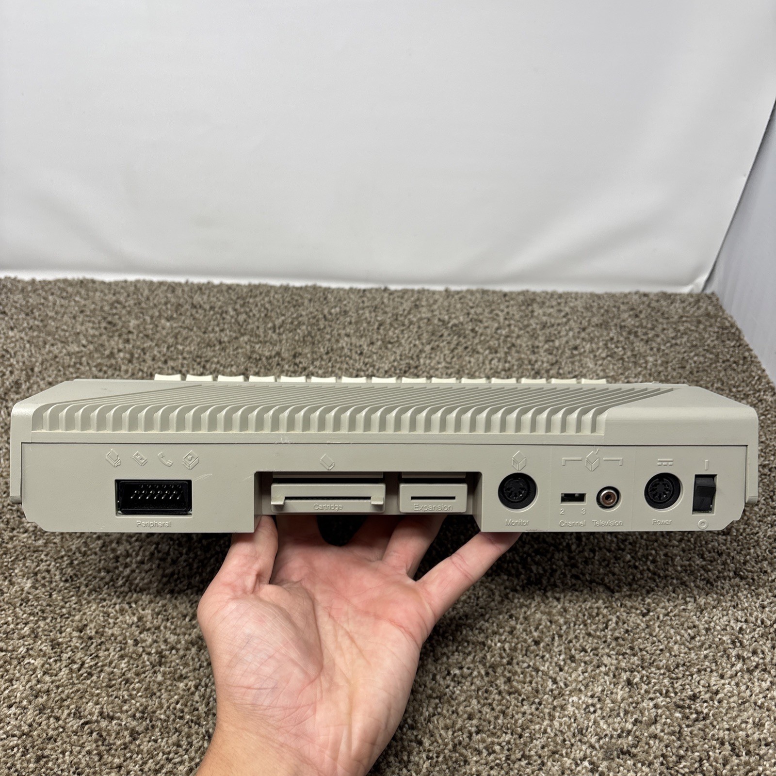 Atari XE 130xe Computer NTSC with Power Supply and RF cable - Tested
