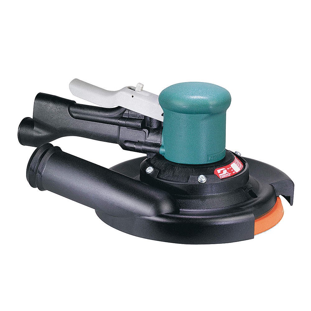 DYNABRADE  Air Random Orbital Sander,0.45HP,8 In. 25H980