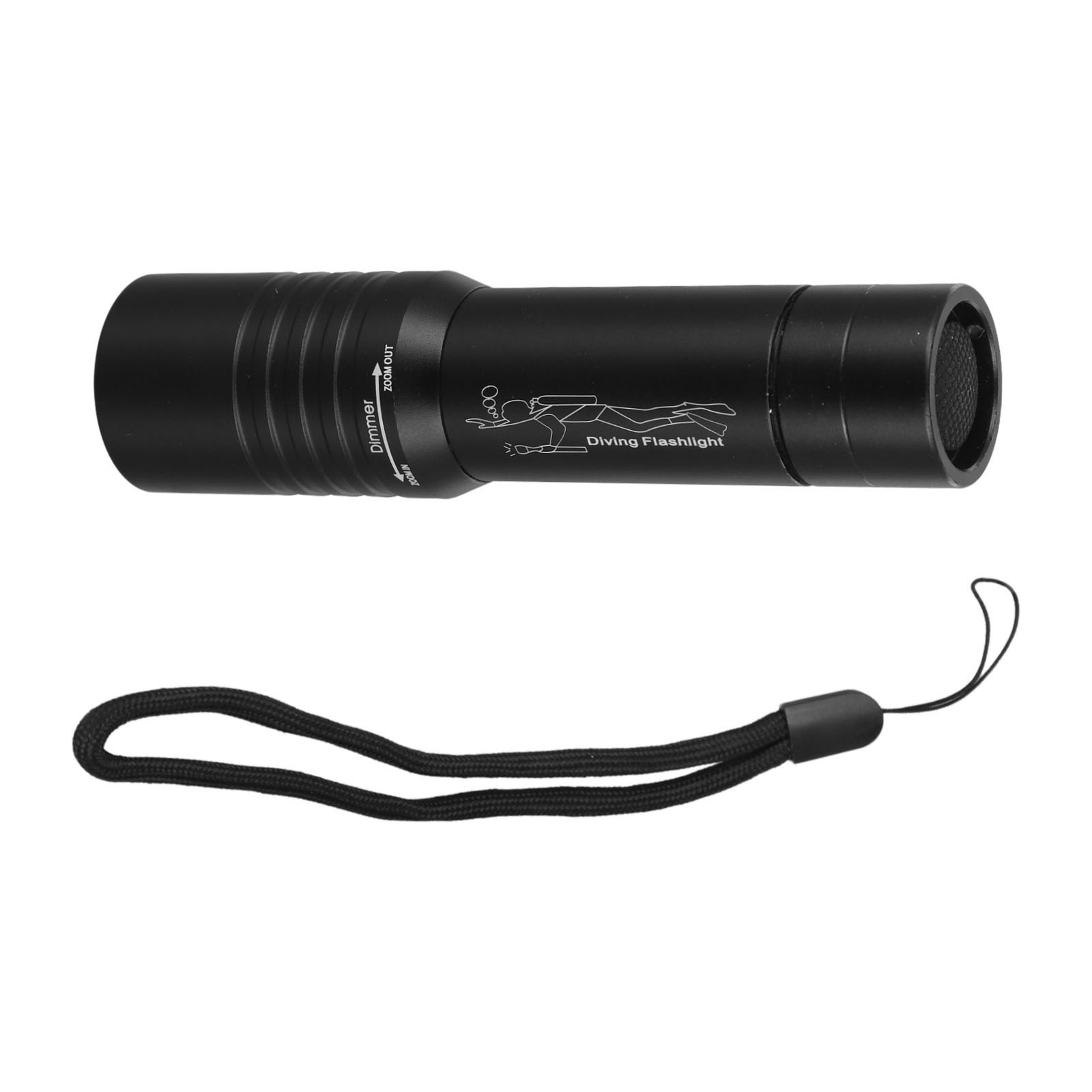 1200LM Scube Diving Flashlight IP68 Waterproof Outdoor Adventure Light