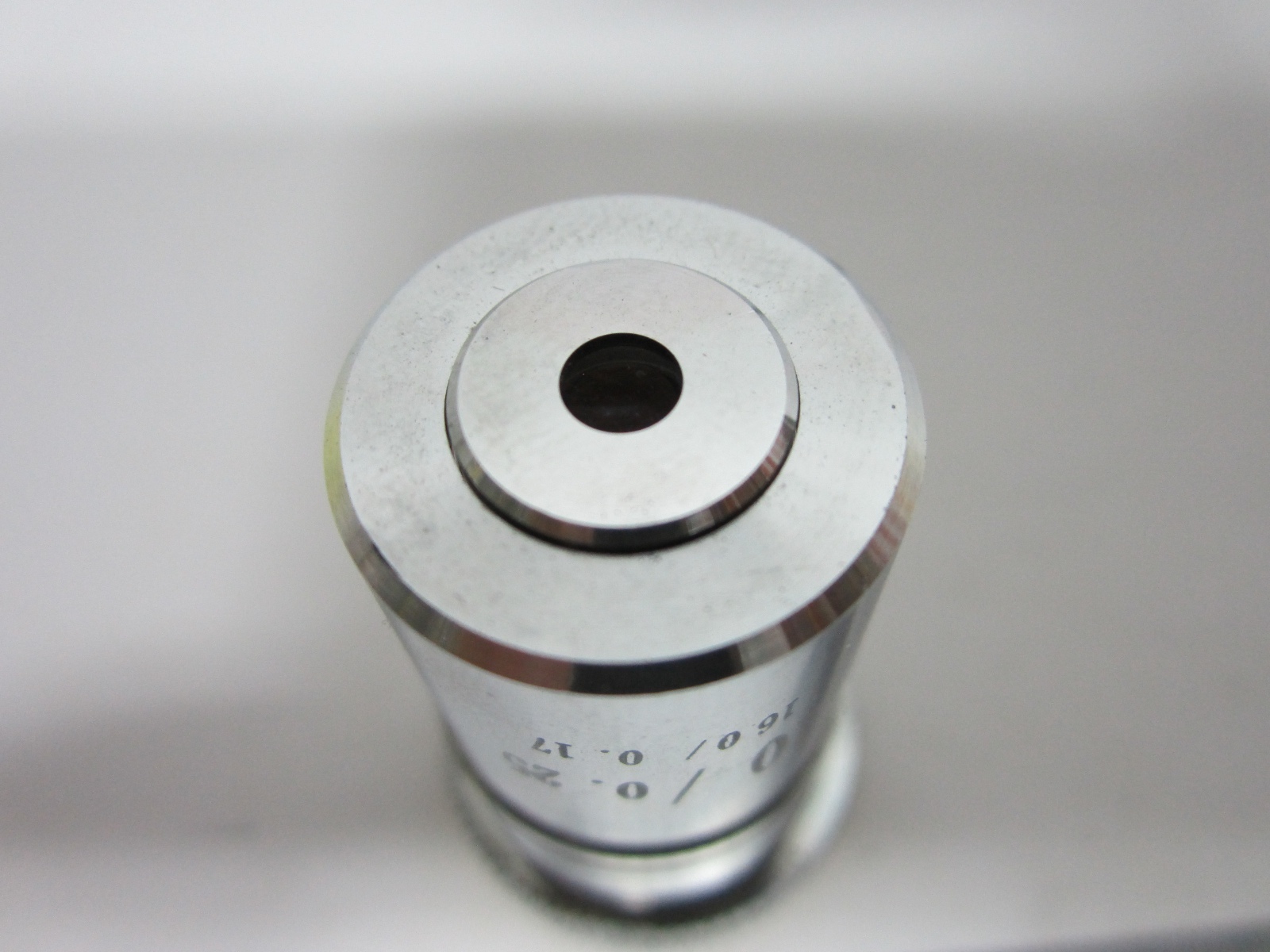 MICROSCOPE PART OPTICAL OBJECTIVE 10X OPTICS AS IS BIN#D2-P-9