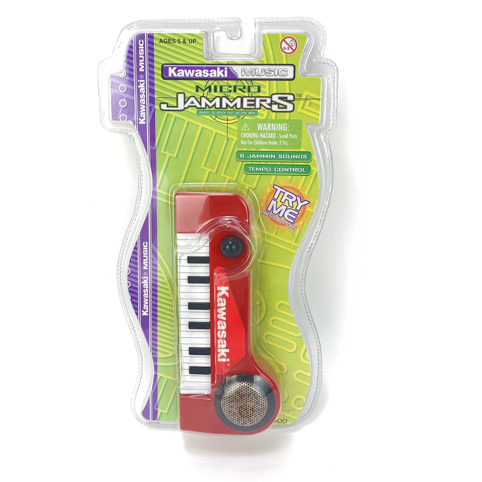 1991 Kawasaki Music Micro Jammers Keyboard 77000 New in Package - AS IS