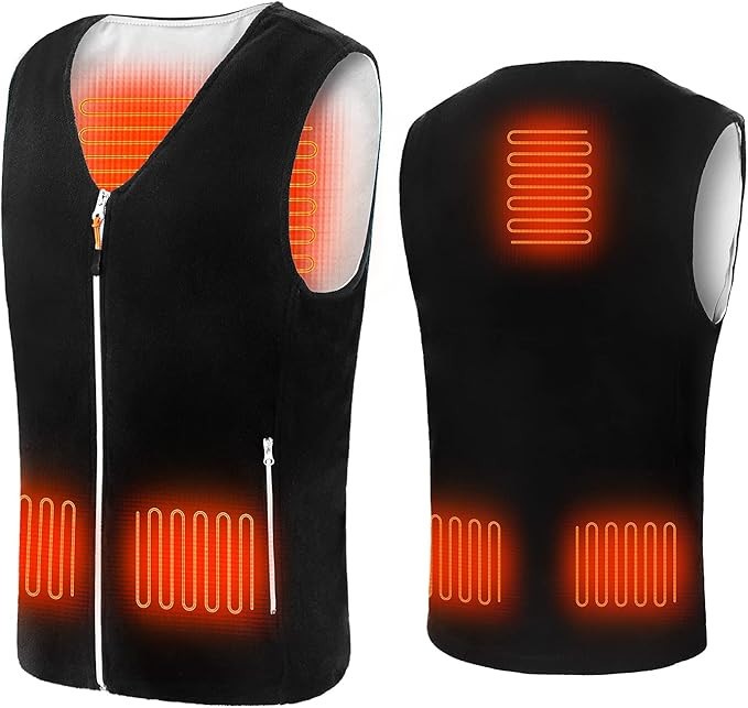ANOOPSYCHE HEATED VEST FOR MEN & WOMEN USB RECHARGEABLE Europe's Favorite  🔥2XL