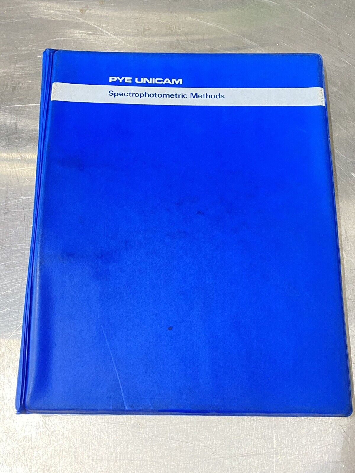 PYE Unicam SP 500 To 8000 Spectrophotometer - Users Guide / Instruction Manual