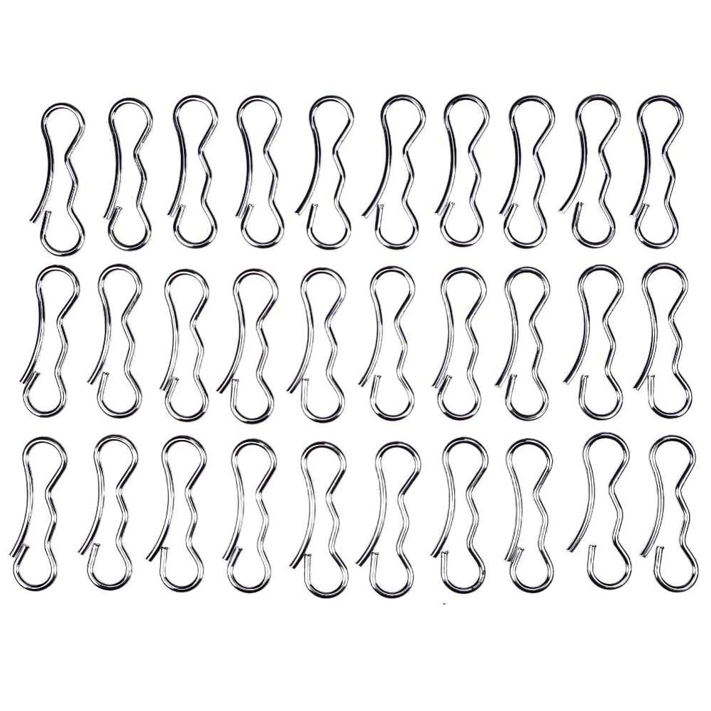 Chamixx 30X Bow Tie Cotter Pins 714-04040 714-0104 532194208 194208 Silver