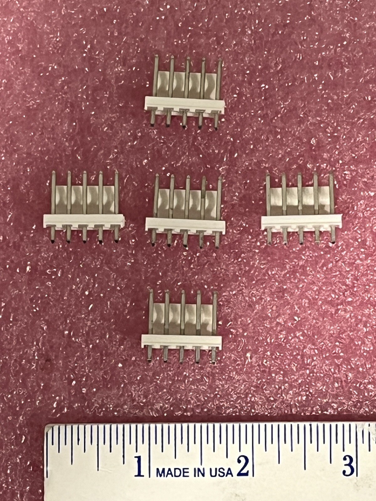 0026604050 26604050 5 POS 3.96MM CONNECTOR HEADER VERTICAL MOLEX (LOT OF 5)
