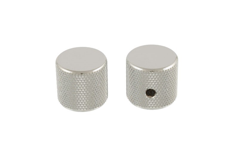 NEW Barrel Knobs (2) For USA Solid Shaft Pots - CHROME