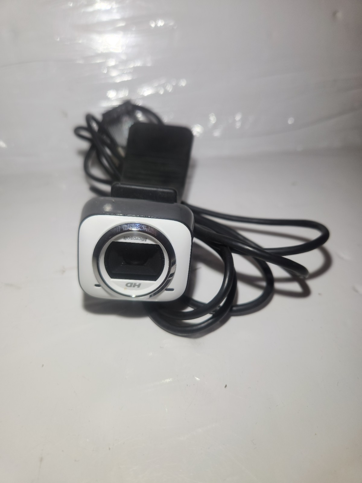 Good Condition Microsoft LifeCam HD-5001 Tested Working While/Black