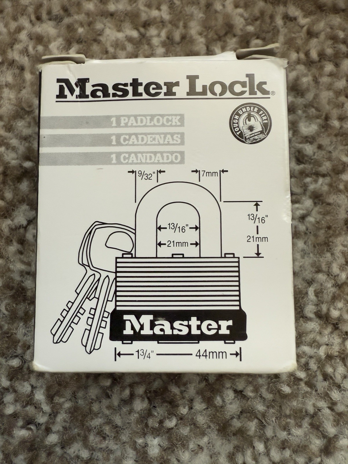 QTY 18 Master Lock Padlock 500KA Key 203 NEW