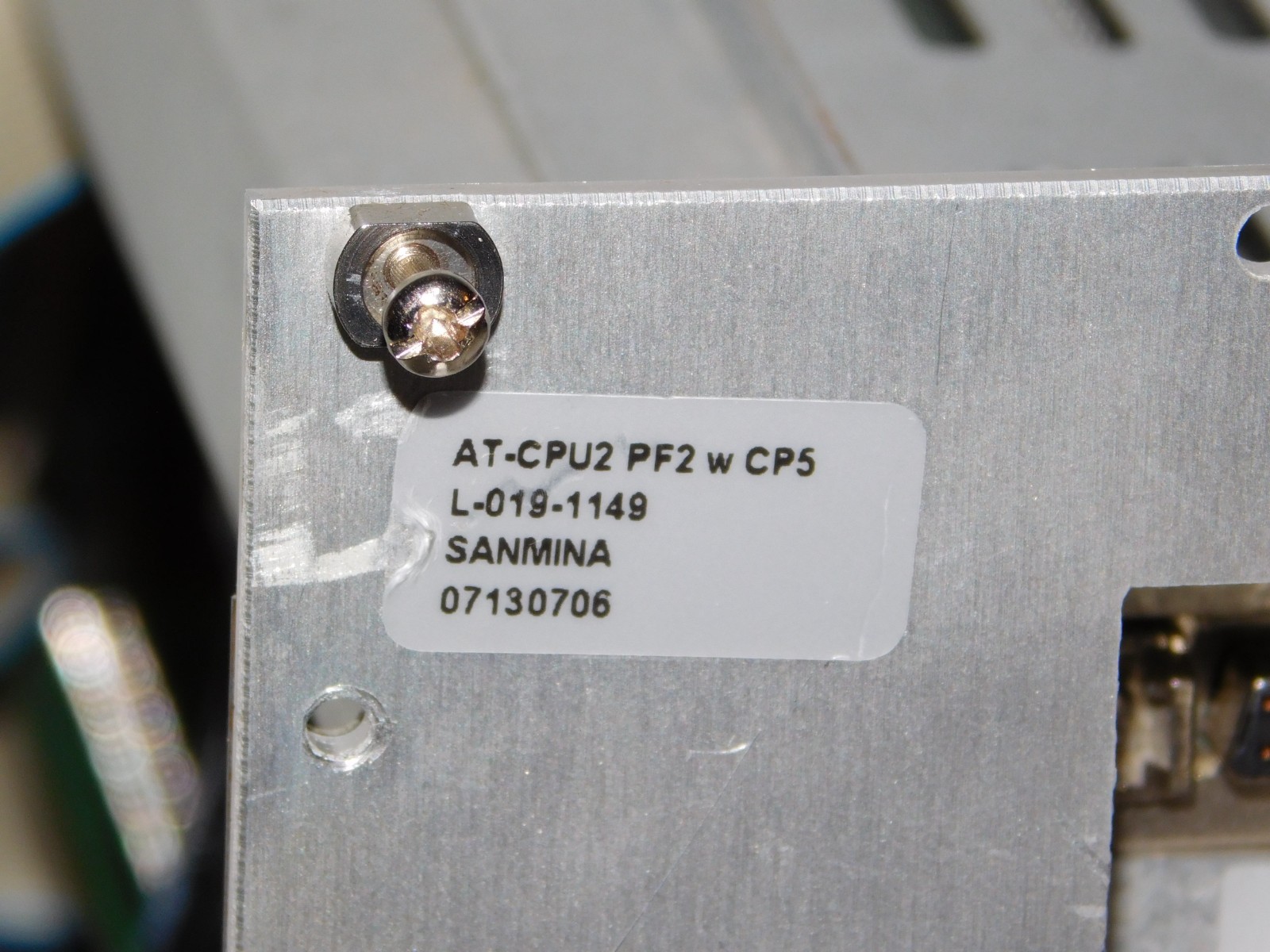 MyData L-019-1149 AT-CPU2 PF2 W CP5 SMT Assembly Machine Computer Control Unit