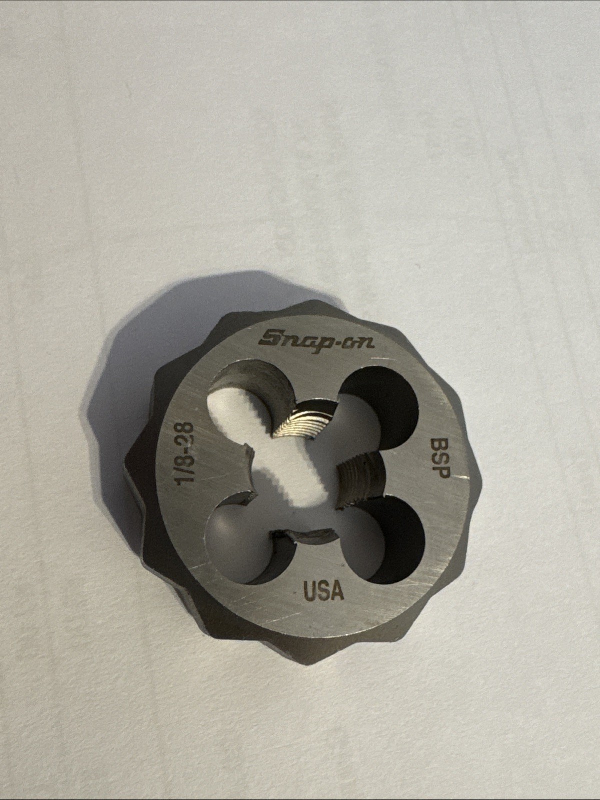 Snap On 1/8”-28 BSP Double Hex Die New