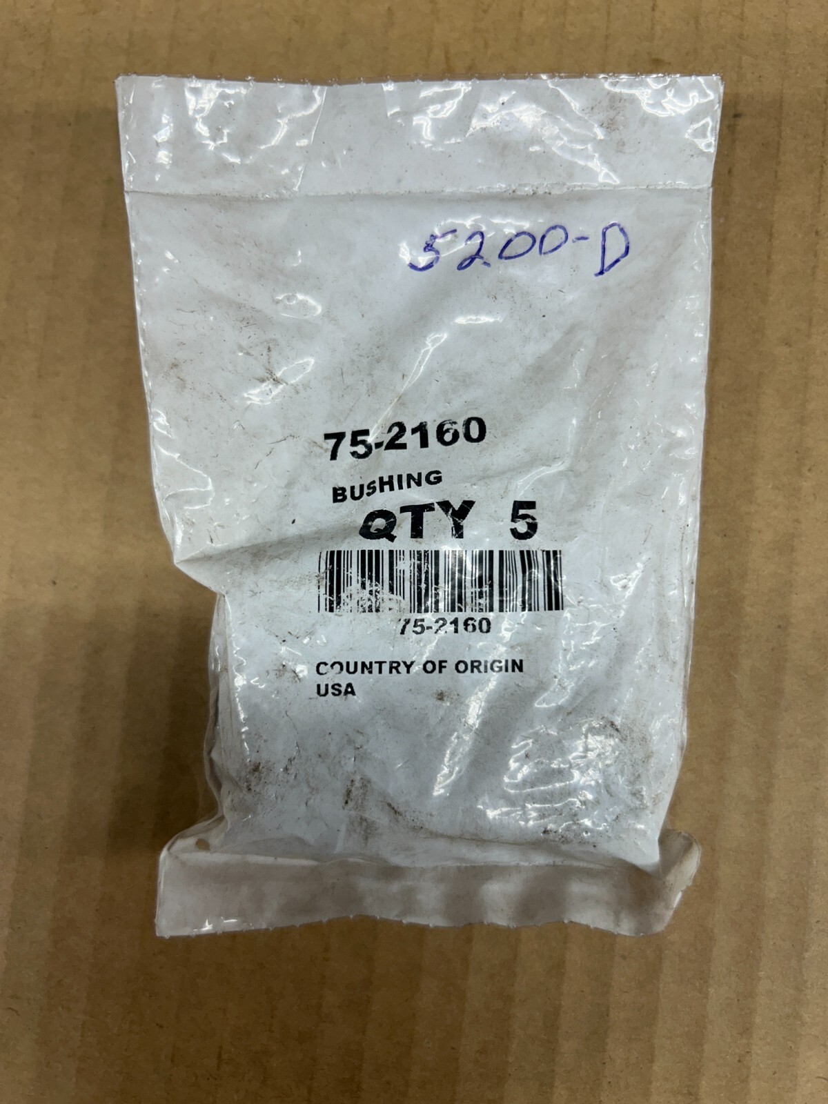 Toro bushing 75-2160