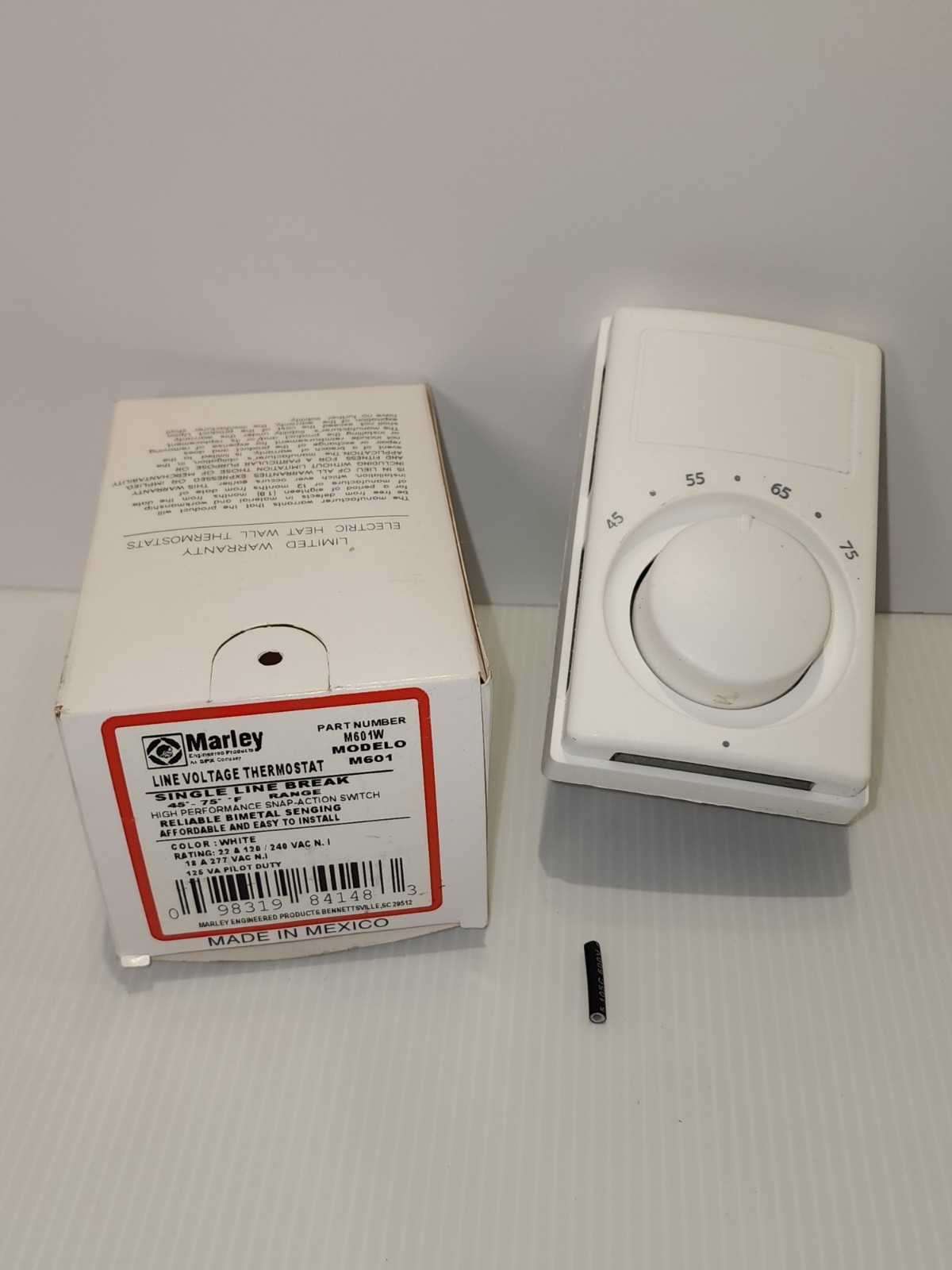 Marley M601W, Thermostat, OEM, NEW, LOT OF 1