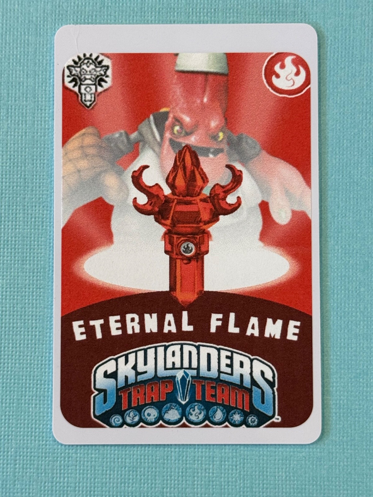Skylanders Trap Team Eternal Flame Trap NFC Card