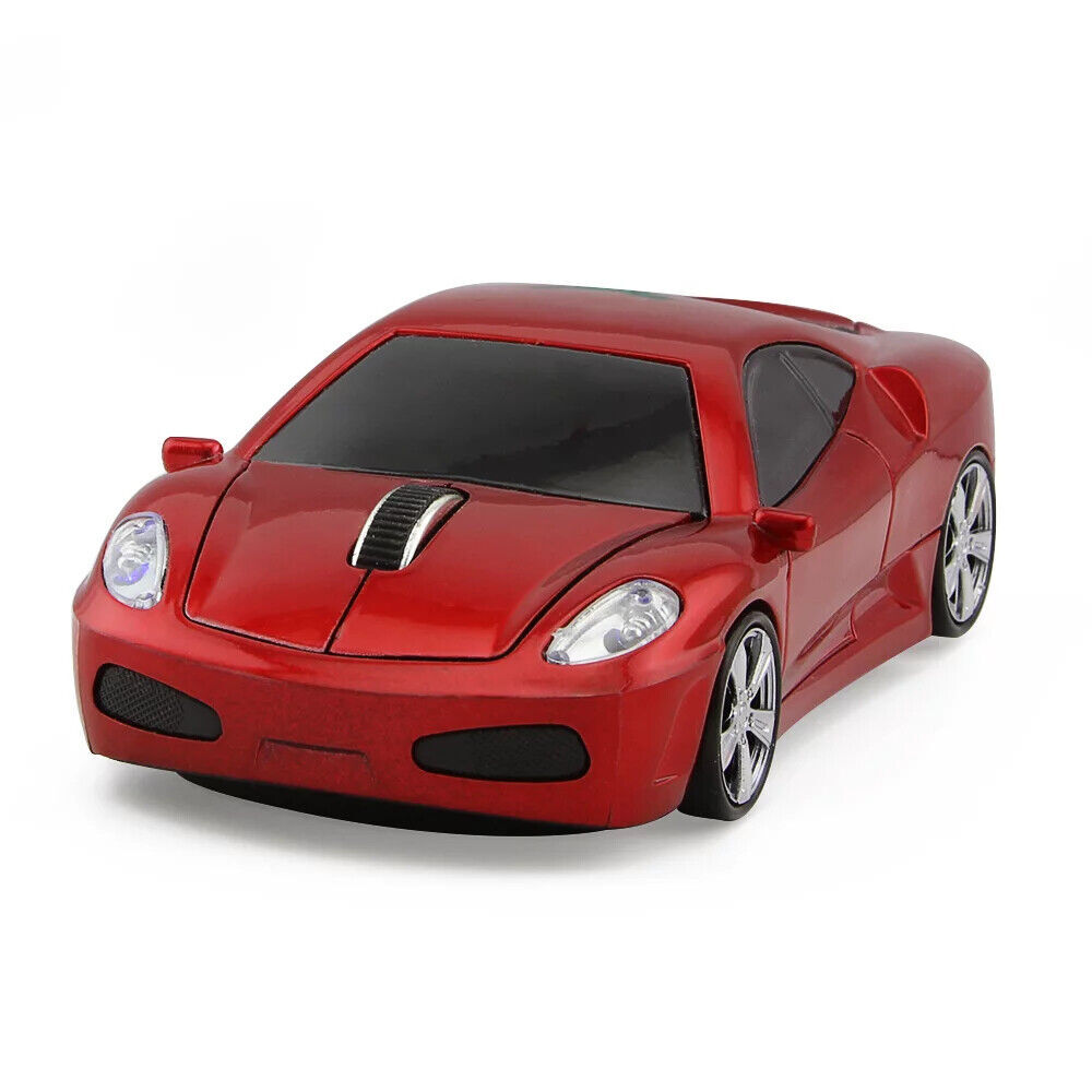 Cool Ferrari Race Car Wireless Car Mouse Mice For PC Laptop Macbooks Air Pro