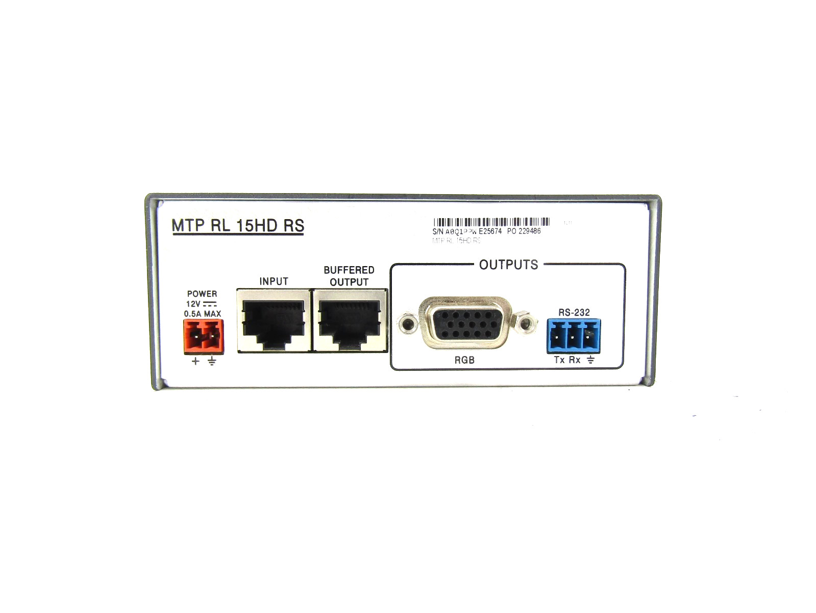 Extron MTP RL 15HD RS Receiver