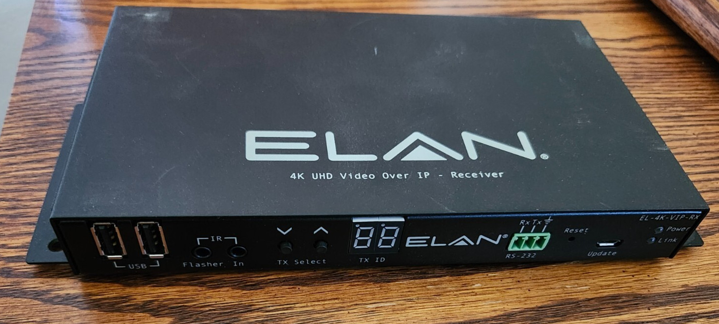 ELAN 4K UHD Video Over IP Receiver EL-4K-VIP-RX (5IN STOCK)