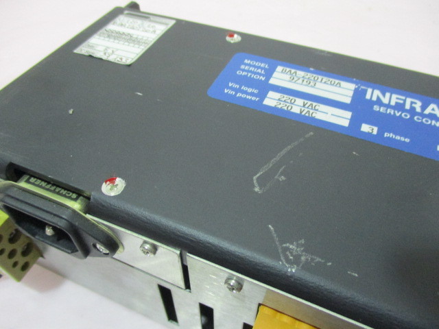Infranor BAA-220T20A Servo Controller, 220VAC, 3 Phase, 422574