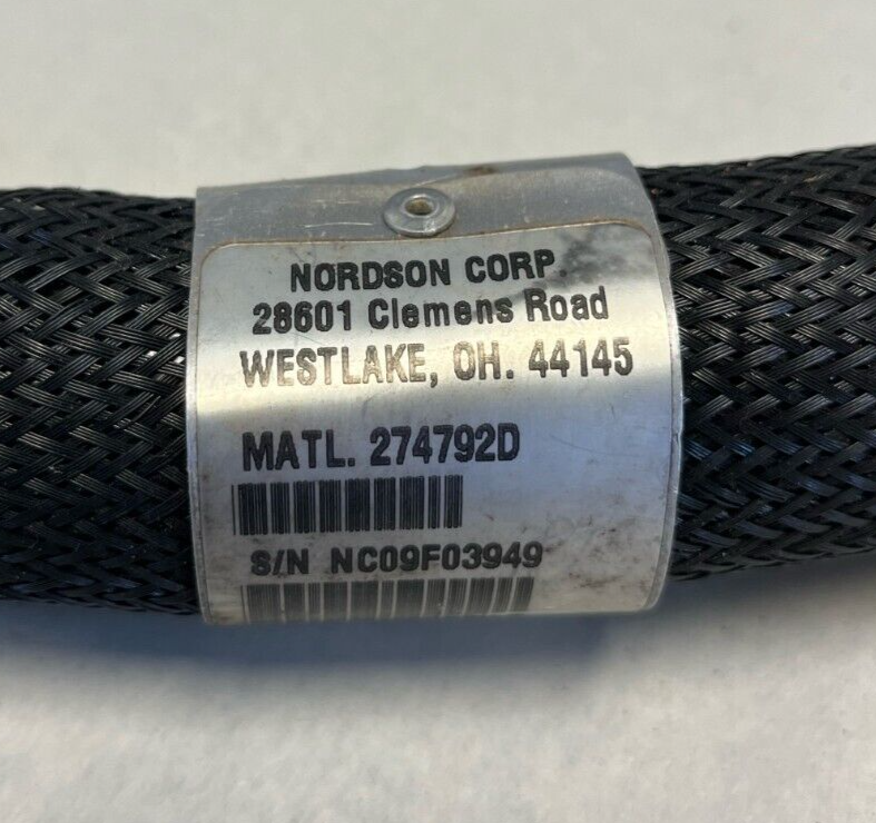 Nordson 274792D Hot Glue Melt Hose 6ft (DE)