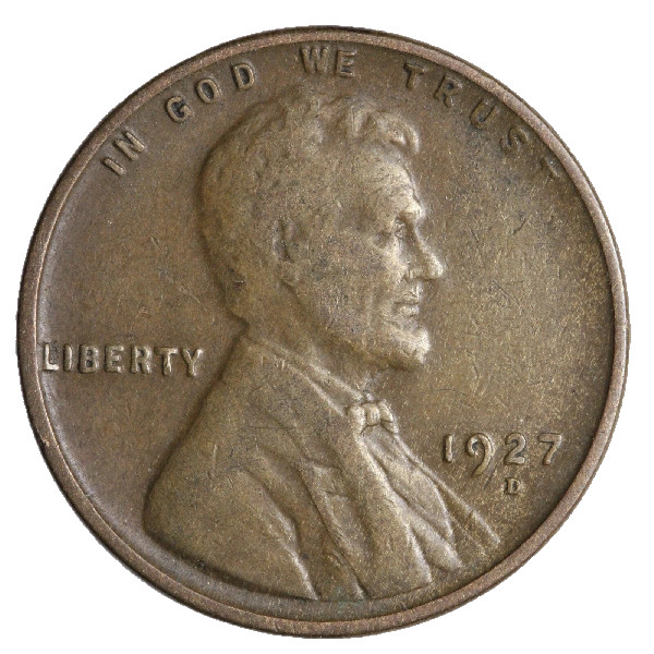 19267-D F Lincoln Wheat Penny Cent - Fine Nice Detail