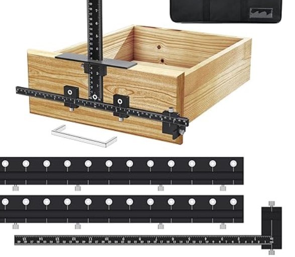 Neitra Professional Cabinet Hardware Jig w/ zippered case