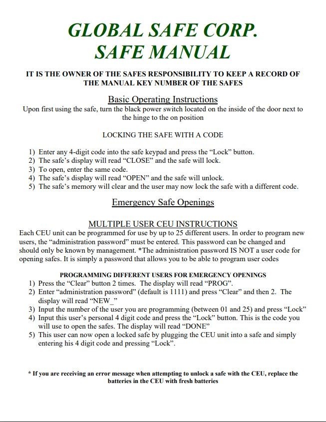 Shield Security Computerized Emergency Unit CEU Used Fair Working 417206