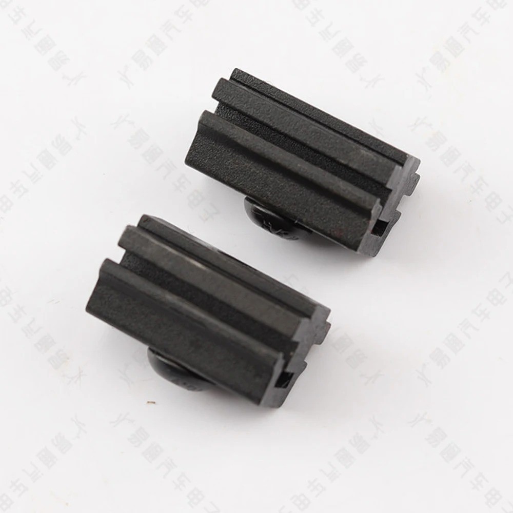 New Key Clamp 2pc Vertical Fixture Auxiliary Tooth Opening Locksmith Double-side