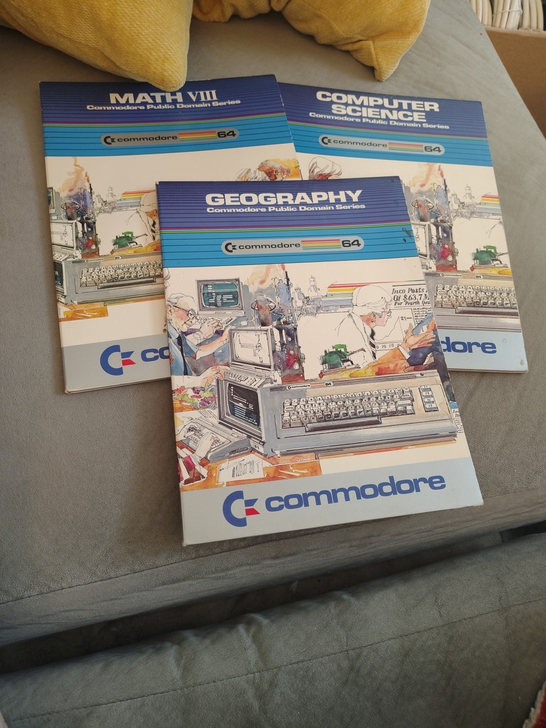 Commodore 64 Public Domain Series Math Viii Comp Science And Geography