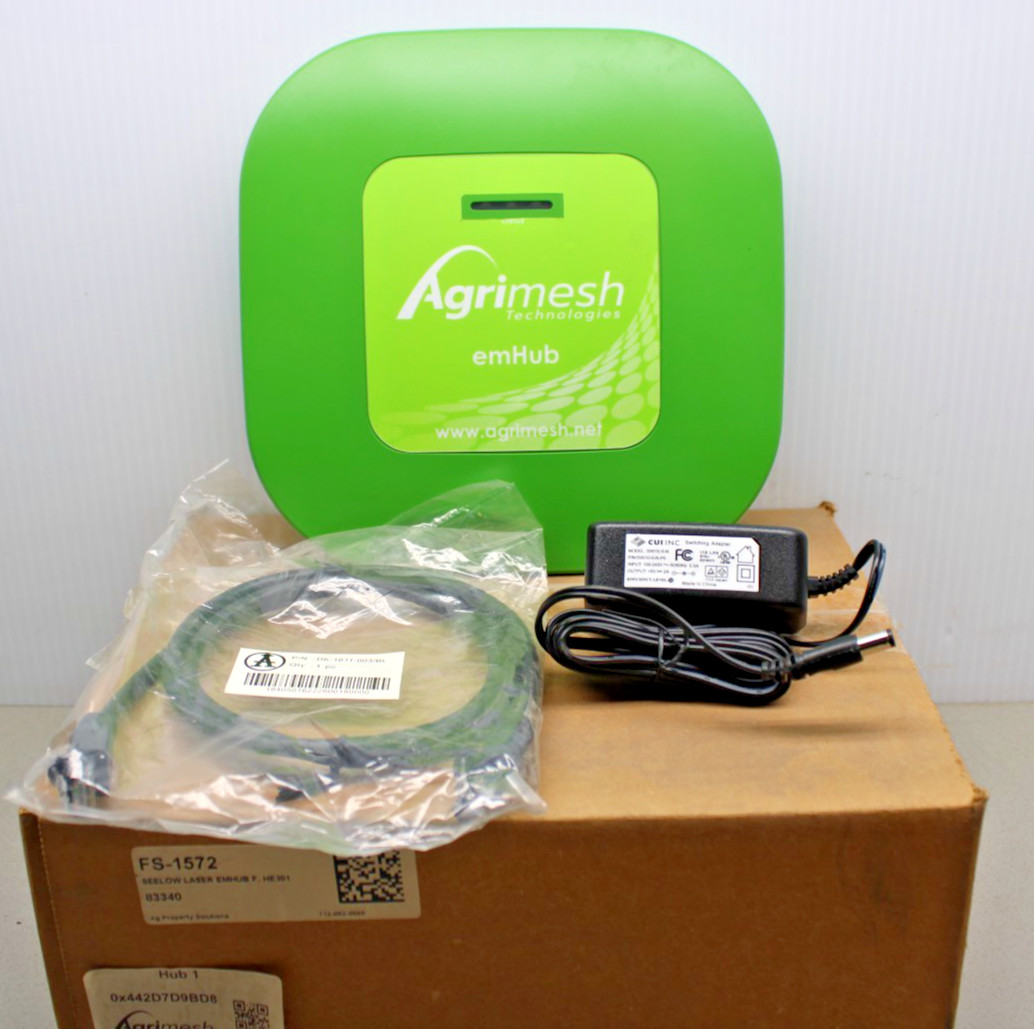 Agrimesh Technologies HE302 emHub New open box w/ Cord & A/C Adapter