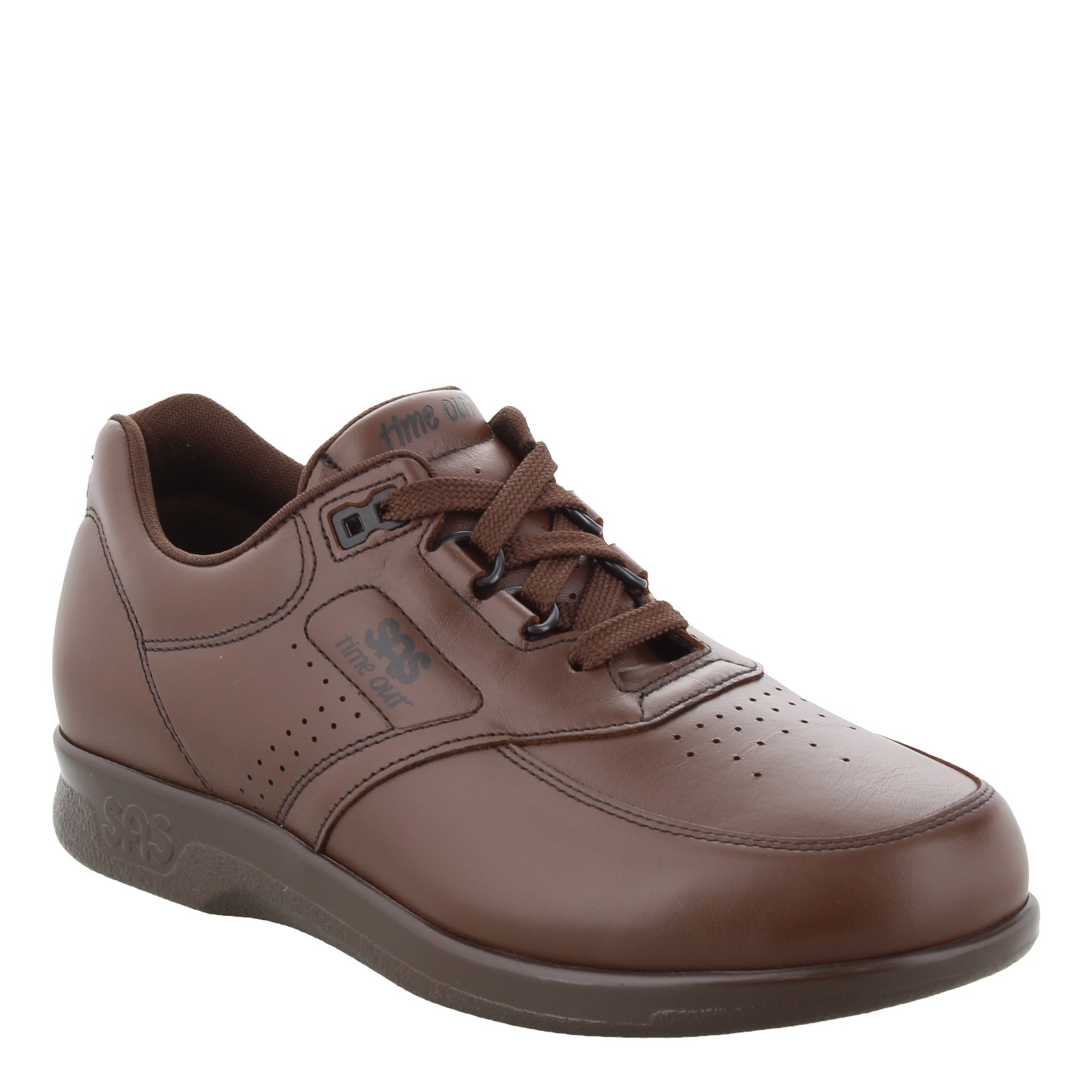 Men's SAS, Timeout Walking Shoe TIMEOUTWAL Walnut LEATHER