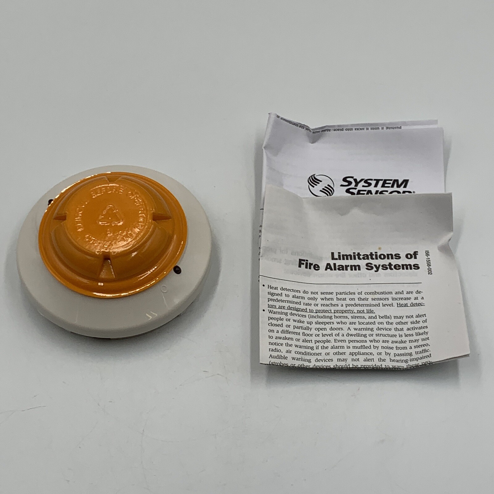 System Sensor 2151 Smoke Detector Head New
