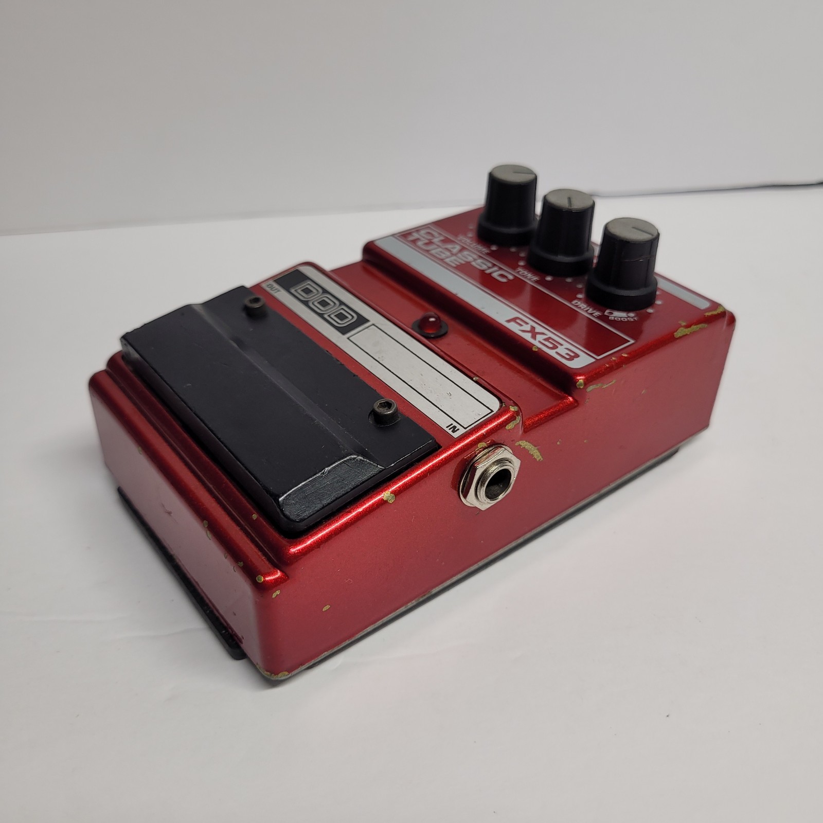 Vintage DOD FX53 Classic Tube Overdrive Guitar Effect Pedal USA