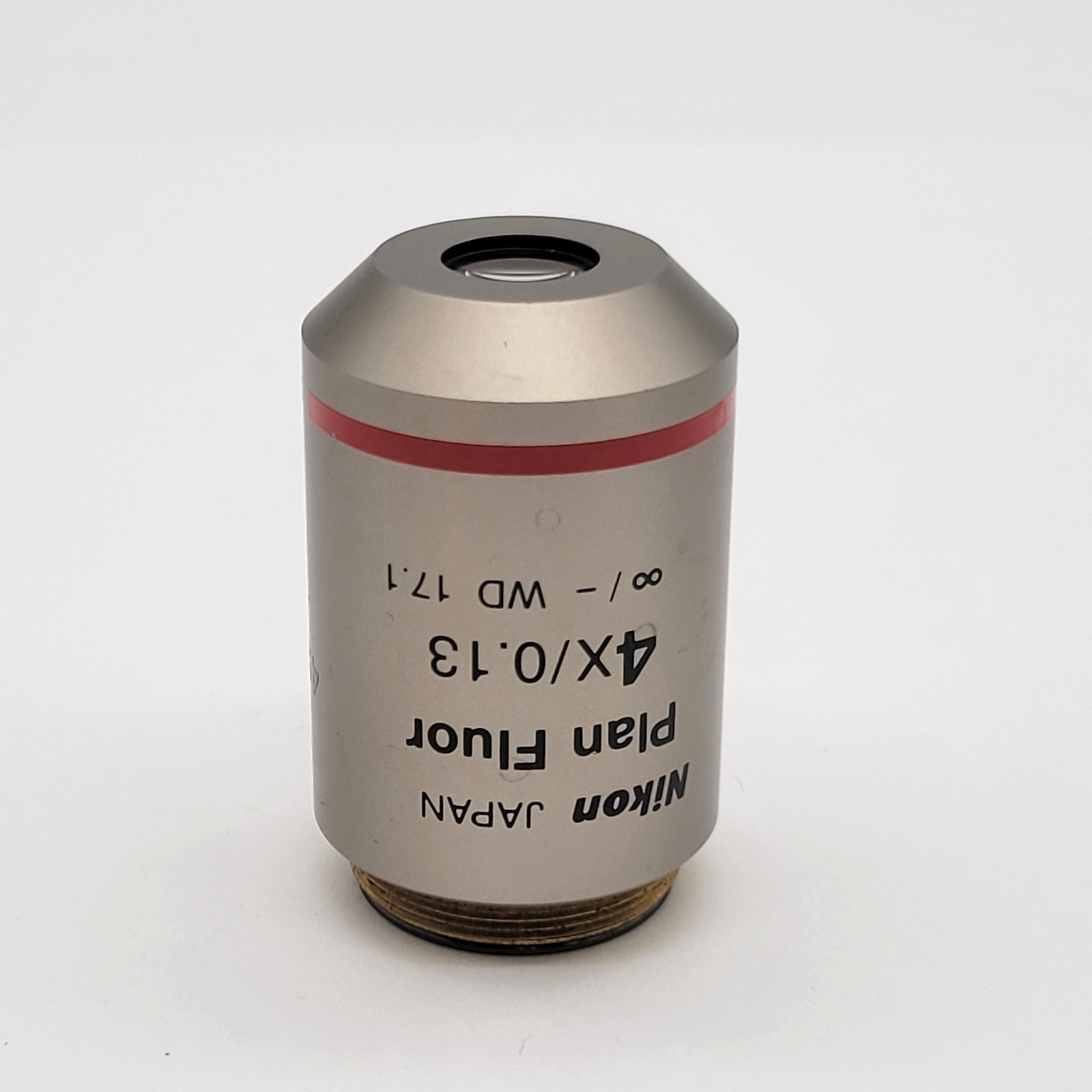 Nikon Microscope Objective Plan Fluor 4x