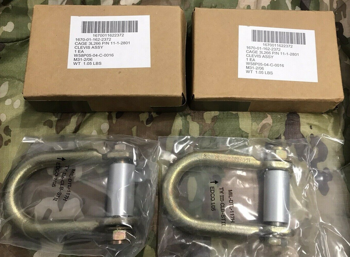 Clevis Assembly USGI NOS 2 Each