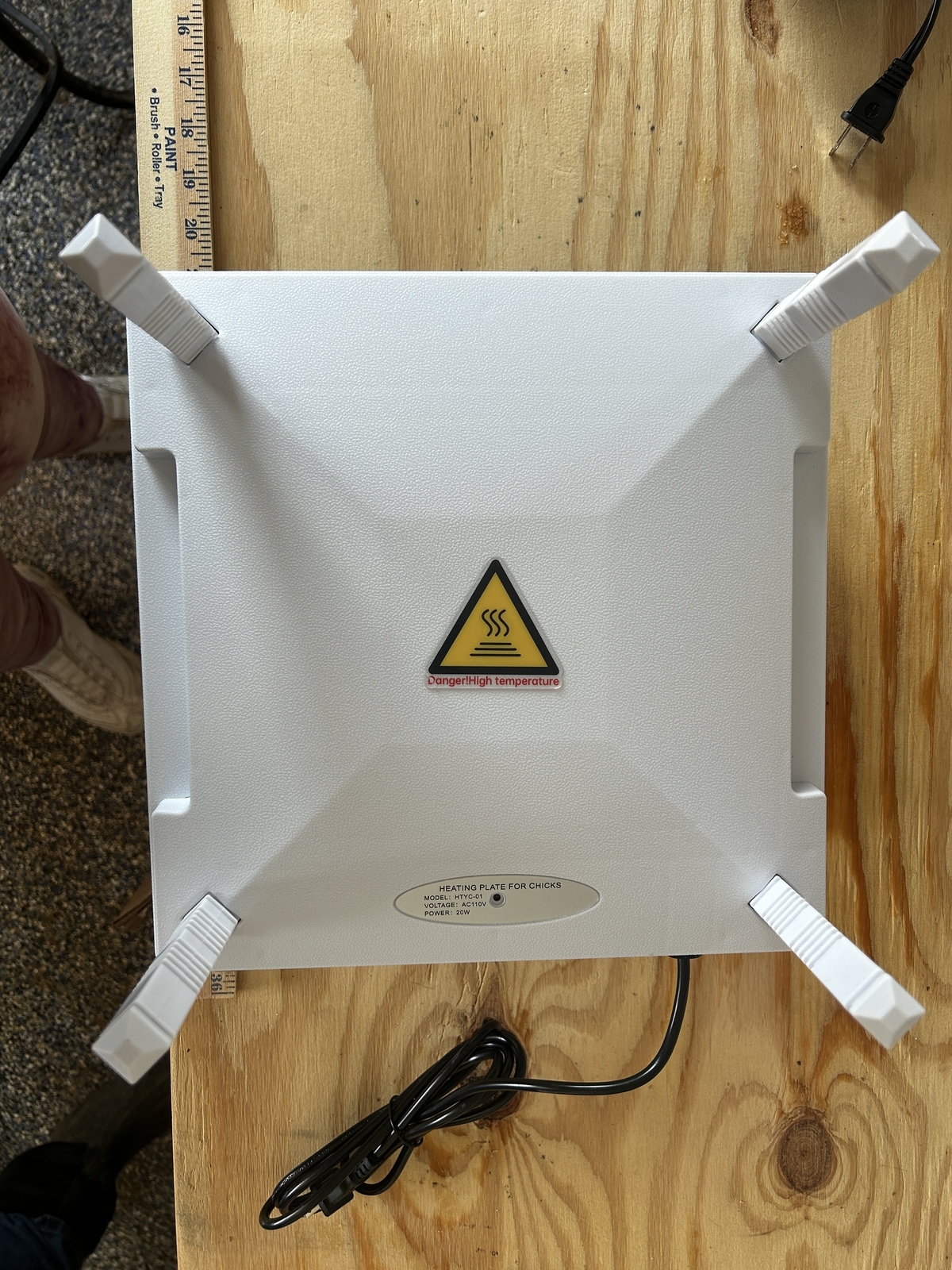 12" Brooder Heater Plate